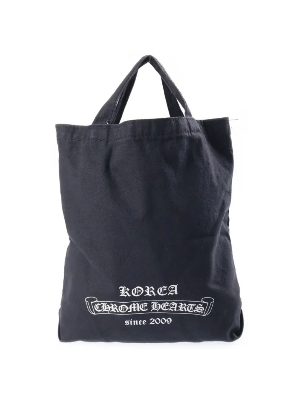 Chrome Hearts Korea Limited Horseshoe Print Tote Bag Black